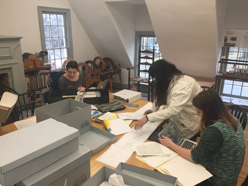 Winter Session 2017 Team working at Historic Red Hook