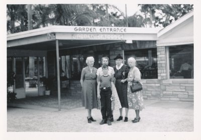 Minnie Curtis Rosalie Allen Ruth Roberts and Millie Fowlkes 1953.jpg